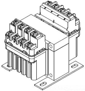 Hammond Power Solutions PH100MLI 1 Phase Copper Industrial Control Transformer 480/240 Volt 460/230/208 Volt 440/220/200 Volt Primary 120/25 Volt 115/24 Volt 110/23 Volt Secondary 100 VA HPS Imperator