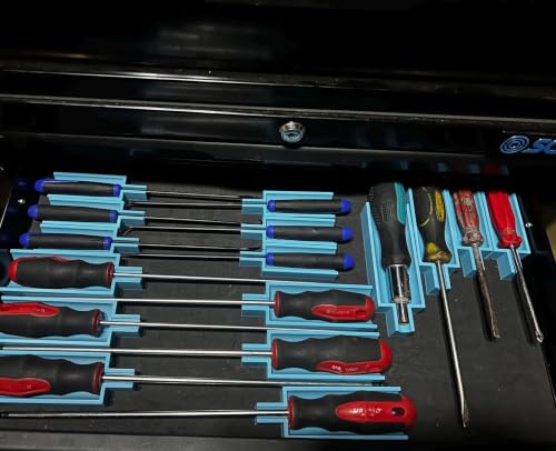 Image of Screwdriver Organiser | Magnetic Tool Holder | Large | Black