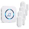 Sanjie Door Chime,Wireless Door Chimes When Door Opens Entry Alarm for Home/Business/Office/Store with 800ft Range,55 Chimes and 5 Adjustable Volume Door Ringer Alert