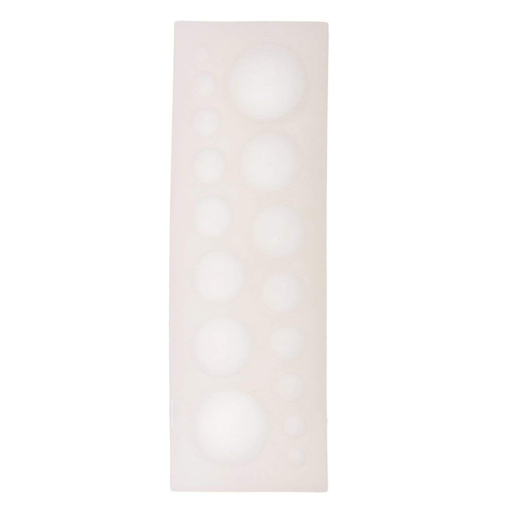 Stampo Silicone Per Fare Dei Cabochon Piatti E In Rilievo In Resine 10x6 Cm X1 P 287391