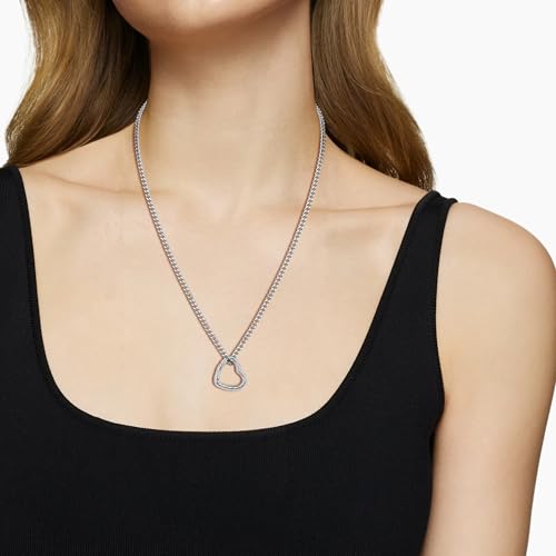 GAVU Stainless Steel Ring Holder Necklace for Women, Women’s Heart Pendant Ring Keeper Necklace 16"/18"/20"2