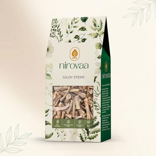 Image of Pure Premium Giloy Stems 200g | Natural & Chemical-Free Raw Cut Tinospora Cordifolia | Immunity Booster, Blood Purifier & Daily Ayurvedic Wellness Herb