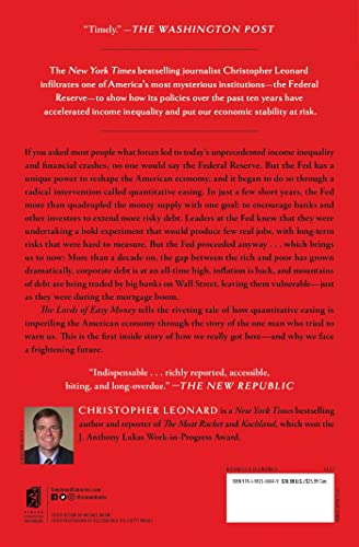 Lords of Easy Money: How the Federal Reserve Broke the American Economy