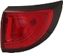 Garage-Pro Tail Light Assembly Compatible with 2017-2020 Chrysler Pacifica Outer, On Body, Halogen, Driver Side