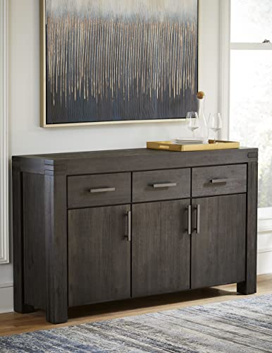 Modus Furniture Dining Room Sideboard, Meadow - Graphite
