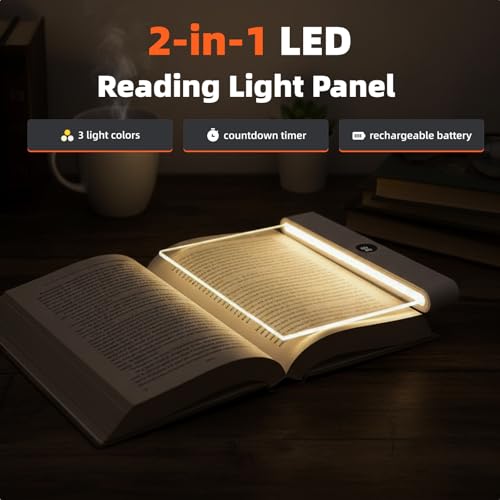 Lampe de lecture LED rechargeable avec clip pour lit - 4
