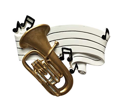 image for Ornaments by Elves Personalized Tuba Christmas Tree Ornament 2020 - Pe