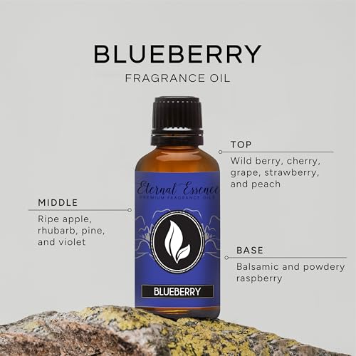 Image of Eternal Essence Oils Blueberry 30ml Premium Fragrance Oil - for Candle, Soap Making, Aromatherapy, Diffusers, Home Care, & Humidifiers