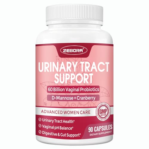 ZEBORA Urinary Tract Health for Women - Vaginal Probiotics for Women Digestive Health and pH Balance...