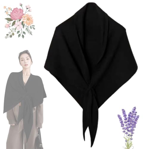 Apparent Shawl, Soft Breathable Wrap for All Seasons, Versatile Neck Cover & Casual Shawl for Daily Wear, Travel