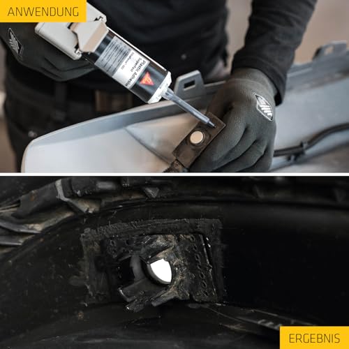 Sika - SikaForce-302, 2k kleber für z.B. Kunststoff, 50ml, schwarz