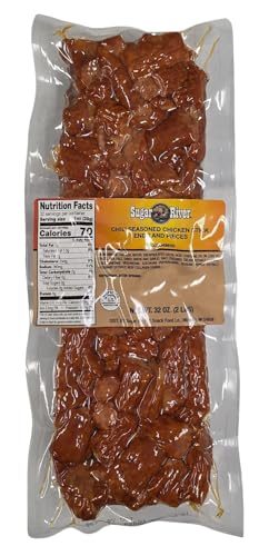 Sugar River Meat Snack Links Ends & Pieces 2 lbs (Chili Seasoned Chicken)