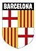 Artimagen Pegatina Escudo Barcelona 40x60