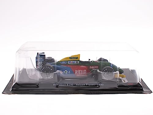 Auto Fórmula 1 escala 1:24 Benetton B190 1990 miniatura 3