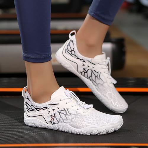 Image of Hike Barefoot Shoes for Women Men, Pro Barefoot Shoe with Wide Toe Box for Hiking, Walking, Swimming, Non-Slip Breathable Lightweight Water Shoes Unisex