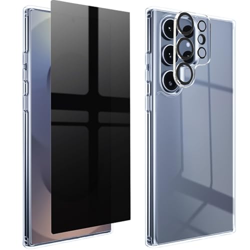 Coque de confidentialité Samsung Galaxy S25 Ultra 5G fine anti espion TPU