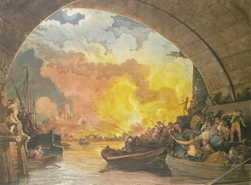 Impression tableaux peinture sur toile de Loutherbourg de qualité supérieure