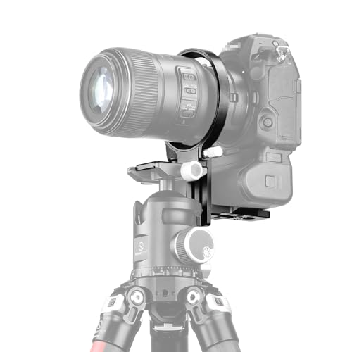 Bague support d'objectif rotative LS-85 Arca en alliage d'aluminium usiné