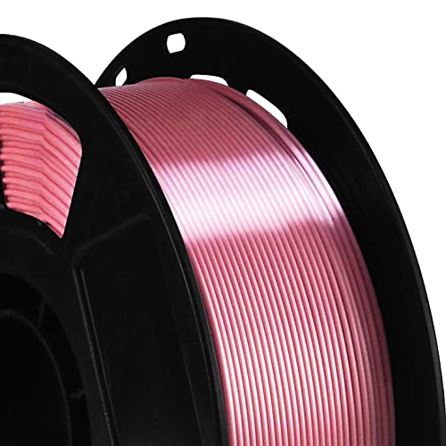 Image of 1.75mm Silk Rose Gold PLA Pink Pearlescent Shining 3D Printing Material, 1kg 2.2lbs 3D Plastic Material, Widely Support for FDM 3D Printer, Easy to Print by BBLIFE