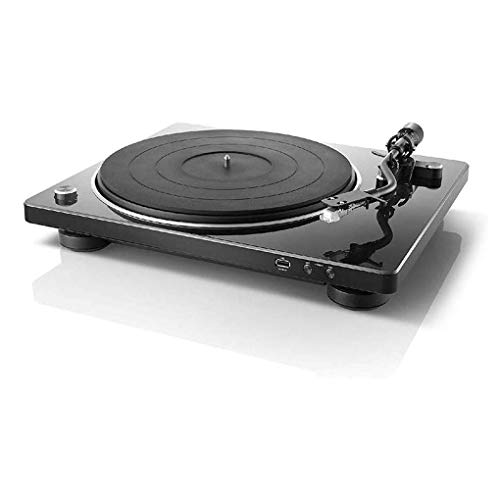 WSMLA Disque Vinyle Joueur à Haut-parleurs USB Courroie d’entraînement numérique Turntable – (Noir) - Les Beatles, Paul McCartney, John Lennon, RIngo Starr, George Harrison WSMLA Disque Vinyle Joueur à Haut-parleurs USB Courroie d'entraînement numérique Turntable - (Noir)
