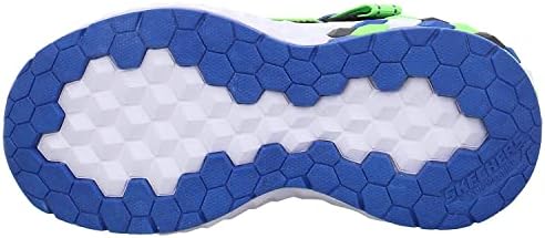 Skechers Kids Boy's Mega-Craft 2.0 Sneaker, Black/Blue/Lime, 4 Big Kid | Image 2