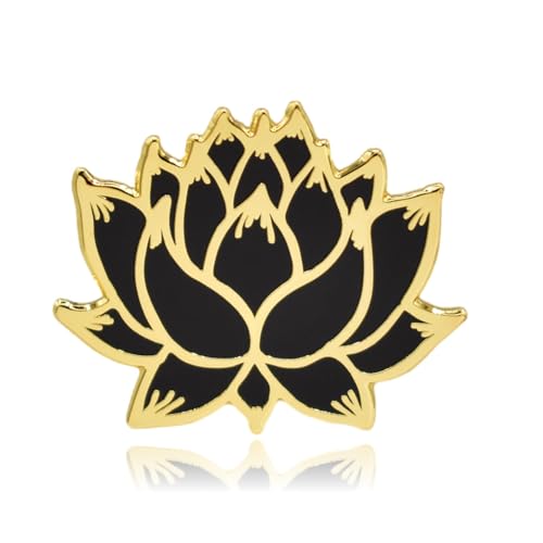 Clayton Jewelry Labs Lotus Flower Hard Enamel Lapel Pin...