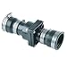 Hydro Master 0521105 Plastic Sump Pump Check Valve with Stainless Steel Clamps for 1-1/2 inch or 1-1/4 inch
