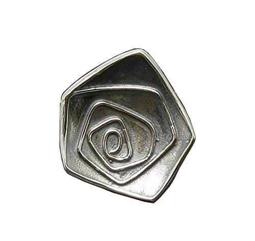 Bague en argent spirale 925 ajustable ne craignez plus les erreurs de taille