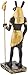 PTC 8903 Small Seth Egyptian Mystical Character Statue Figurine, 3.5