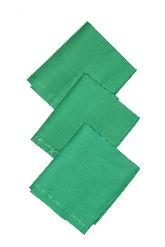 chacko Cotton Solid Handkerchief for Men and Boys | Super Absorbent & Fashionable Skin Care Hanky Rumal Handkerchiefs 3 Pack-picture-10
