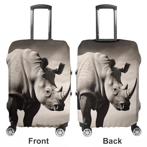 South Africa Animal Printed Luggage Cover Protector, Fits 18-32 Inch Luggage3