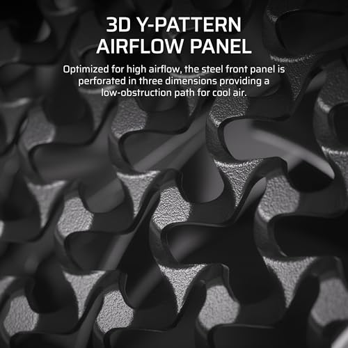 Image of CORSAIR Frame 4000D RS ARGB Modular Mid-Tower ATX PC Case - High Airflow, 3X Pre-Installed RS ARGB Fans, InfiniRail Fan Mounting System, ASUS BTF, MSI Project Zero, Gigabyte Project Stealth - Black