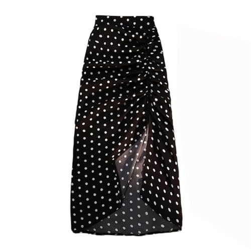 Falda Maxi Plisada Ligera Casual para Mujer