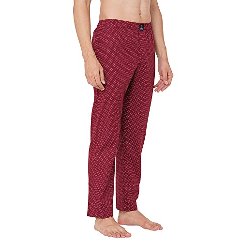 Image of Urban Scottish Men's Lounge Pants 100% Cotton Men's Lounge Night Pant Comfortable Leisure-Wear Lower with an Elastic Waist-Band and Regular Fit Track Pants, Machine Washable Stay at Home