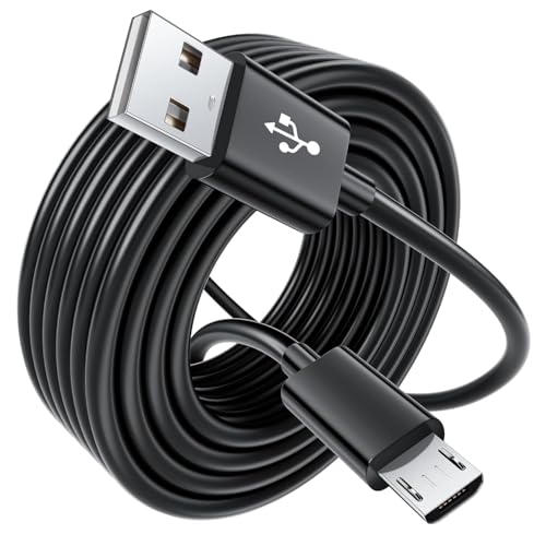 PS4-Ladekabel für Xbox One Controller, PS4-Ladekabel, Micro-USB-Kabel für Xbox One S/X Slim Elite Wireless Controller, Spiele,PS4 Charger Cable for Playstation 4 Dualshock 4 Charging Cable (2M)