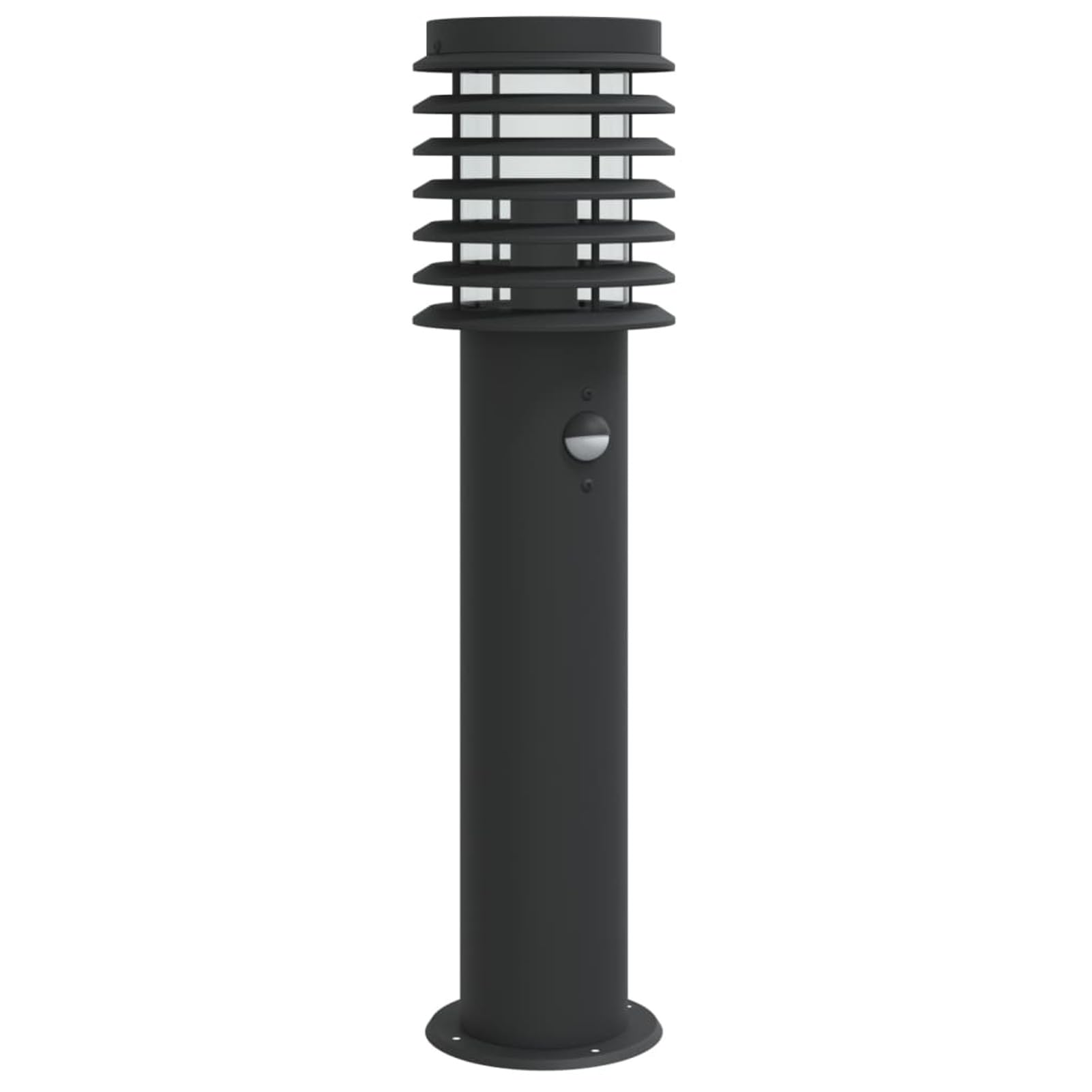 LAPOOH Lampada da Terra per Esterni Sensore Nera 60 cm in Acciaio,Lampade da Terra,Lampada da Terra Moderna,Lampade da Terra per Soggiorno-4006369