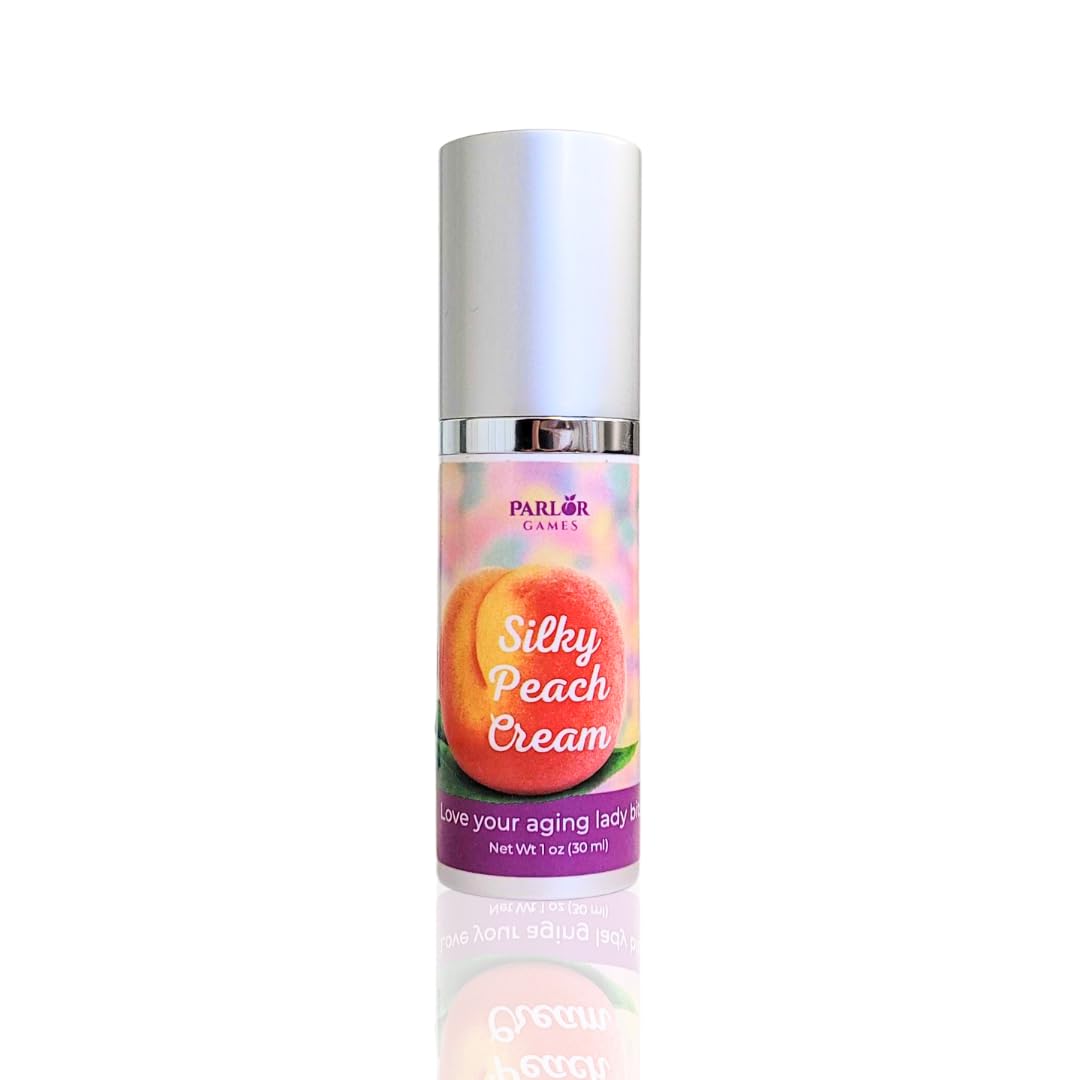 Amazon.com: Silky Peach Cream by Parlor Games Bioidentical Estriol Cream for Women Menopause Relief for Vaginal Dryness & Vulva Itch 30ml Bottle (2 Month Supply) : Health & Household Amazon.com: Silky Peach Cream by Parlor Games Bioidentical Estriol Cream for Women Menopause Relief for Vaginal Dryness & Vulva Itch 30ml Bottle (2 Month Supply) : Health & Household