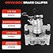 cciyu Rear Left Brake Caliper Assembly w/Bracket 19B6650 2010-2013 For Audi For A3,2013-2019 For Volkswagen For Beetle,2011 For Volkswagen For Golf,2012-2018 For Volkswagen For Jetta