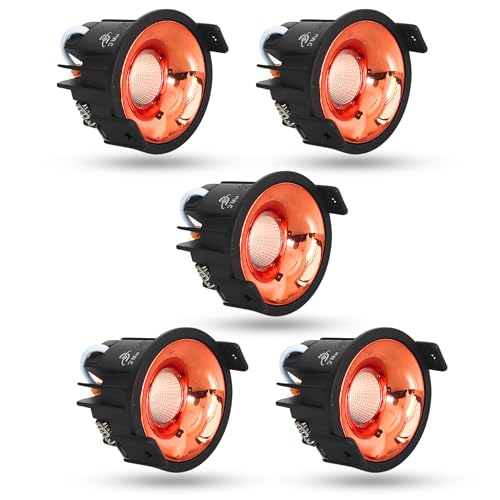 Image of D'Mak 7W Black Body LED COB Spot Light with Rose Gold Reflector (White, 5)