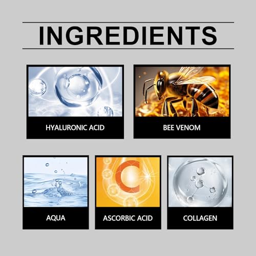 Bee-Venom Eye Cream, Eye Tightening Cream Instant, Bee-Venom Under Eye Cream for Dark Circles, Moisturising Cream for Eyes, Puffy Eyes Bags Under Eyes Treatment, Firming, Anti Wrinkles, Brightening - Image 7