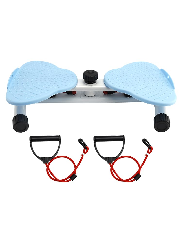 Waist Twisting Machine Fitness Tool,Ab Twister Board 150kg Capacity & 20dB Ulfür TRa-Quiet,Anti-Slip Home Gym Workout Equipment for Women Belly Fat Blue