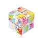 open up to love Infinity Cube Fidget Toy Hand Killing Time Prime Infinite Cube for ADD, ADHD, Anxiety, and Autism Adult and Children (Colour)