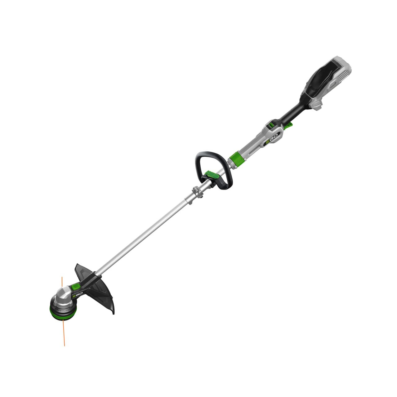 EGO Power ST1400E-ST_35 cm Powerload - Desbrozadora de hilo (mango telescópico, incluye cabezal de hilo AH1522)