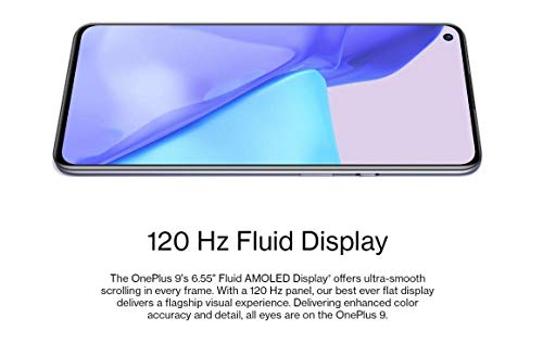 OnePlus 9 Winter Mist, 5G Unlocked Android Smartphone U.S Version, 8GB RAM+128GB Storage, 120Hz Fluid Display, Hasselblad Triple Camera, 65W Ultra Fast Charge, 15W Wireless Charge, with Alexa Built-in - Thumbnail 6