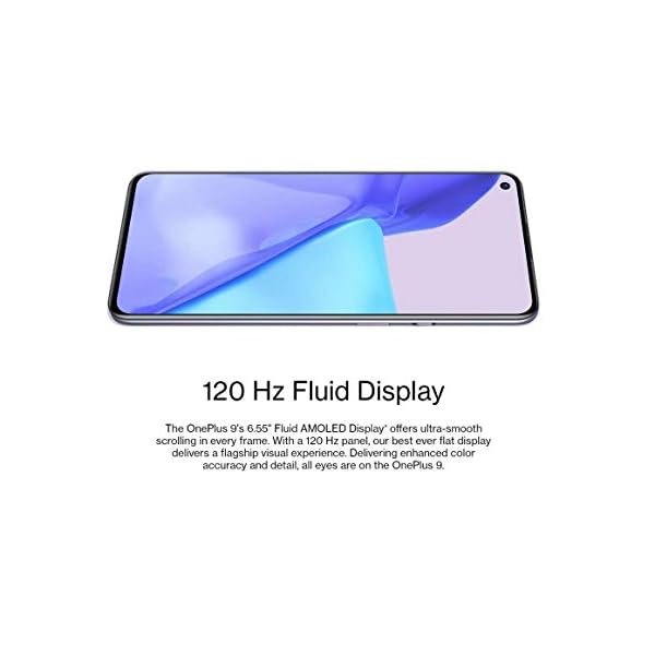 OnePlus-9-Winter-Mist-5G-Unlocked-Android-Smartphone-US-Version-8GB-RAM128GB-Storage-120Hz-Fluid-Display-Hasselblad-Triple-Camera-65W-Ultra-Fast-Charge-15W-Wireless-Charge-with-Alexa-Built-in OnePlus 9 Winter Mist, 5G Unlocked Android Smartphone U.S Version, 8GB RAM+128GB Storage, 120Hz Fluid Display, Hasselblad Triple Camera, 65W Ultra Fast Charge, 15W Wireless Charge, with Alexa Built-in