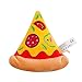 Savlot Pet Peluche Simulazione Pizza Burger Bistecca Gelato Sound Dog Peluche Simpatico Cane Giocattolo cigolante