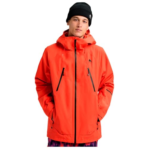 Veste snowboard Burton Gore-Tex rouge pour sessions freeride