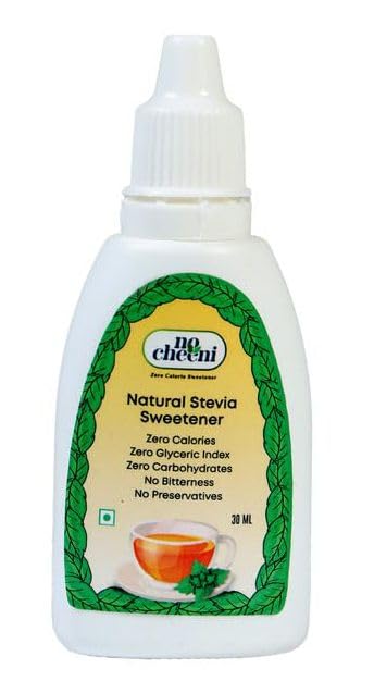 No Cheeni Stevia Liquid Drops | Natural Stevia Drops | Sugar Substitute & Zero Calories Stevia Drops Great for Weight Control (B0CM39CC3B) Amazon Price History, Amazon Price Tracker
