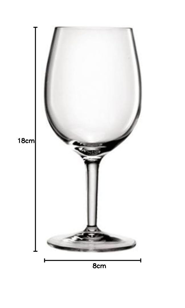 Bormioli Luigi Rubino Set Calices para Gran Vino, Vidrio Sonoro, Transparente, 37 cl, 6 Piezas