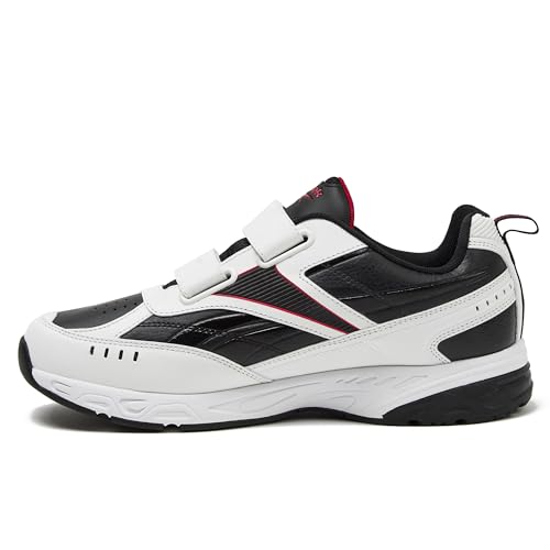 Image of Reebok Rapid Strike KC Walking Mens Shoes, Comfortable Hook & Loop Training Sneakers for Men